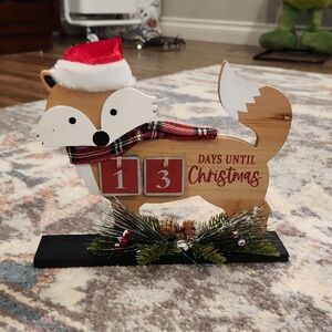 Fox Christmas Countdown Calendar